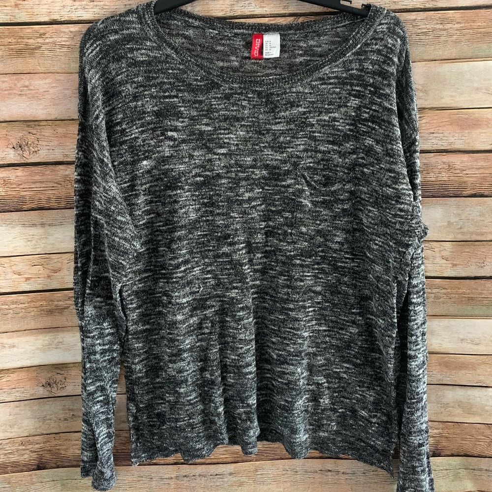 Grey marl sweater